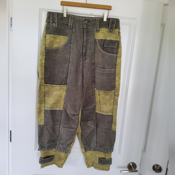 Free People We The Free Rhodes Patched Utility Pants - Picture 5 of 16